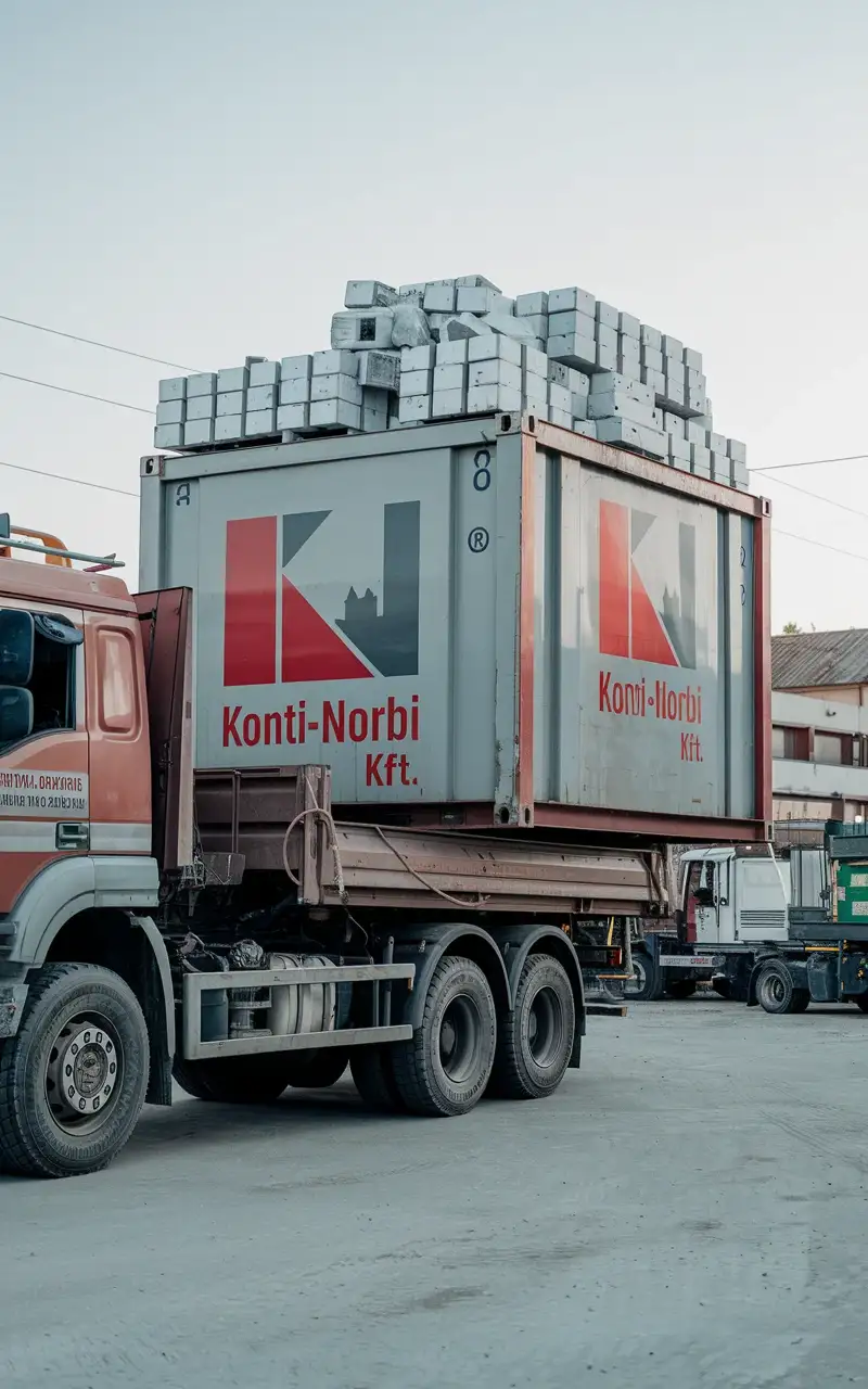Gyors konténer rendelés Veszprém környékén - Konti-Norbi Kft.