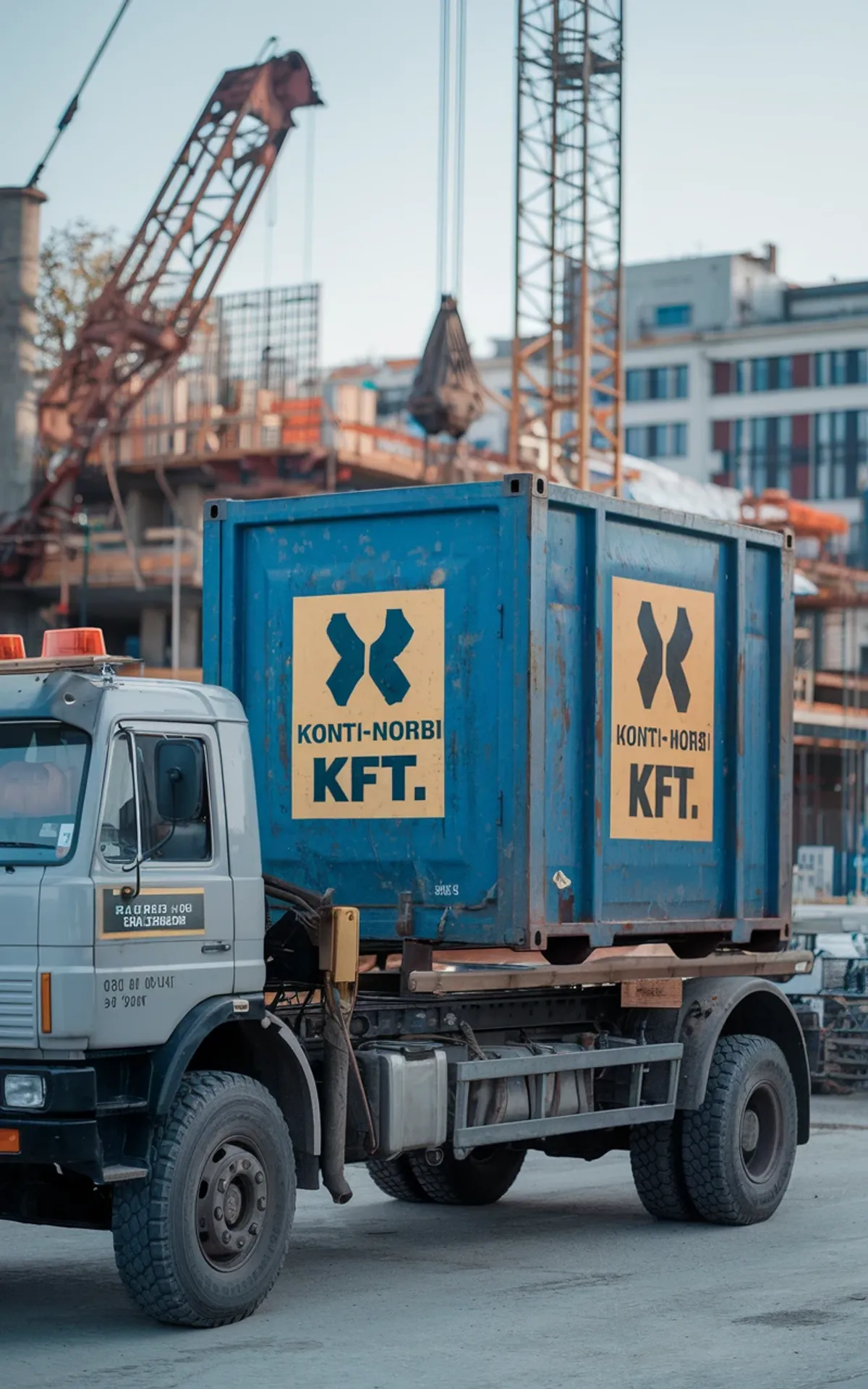Express konténer szolgáltatás a Konti-Norbitól Veszprémben