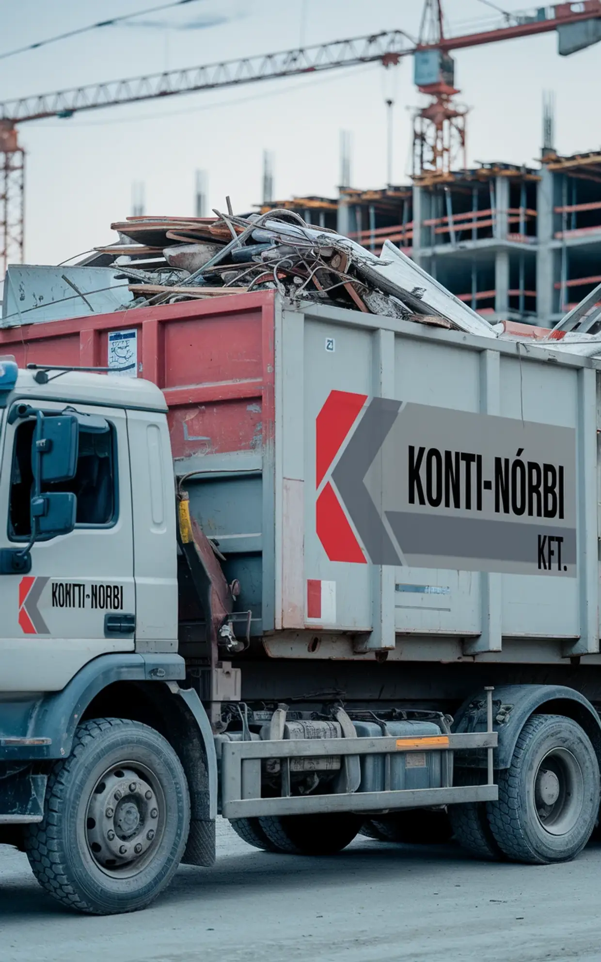 24 órás konténer kiszállítás Veszprémben - Konti-Norbi Kft.
