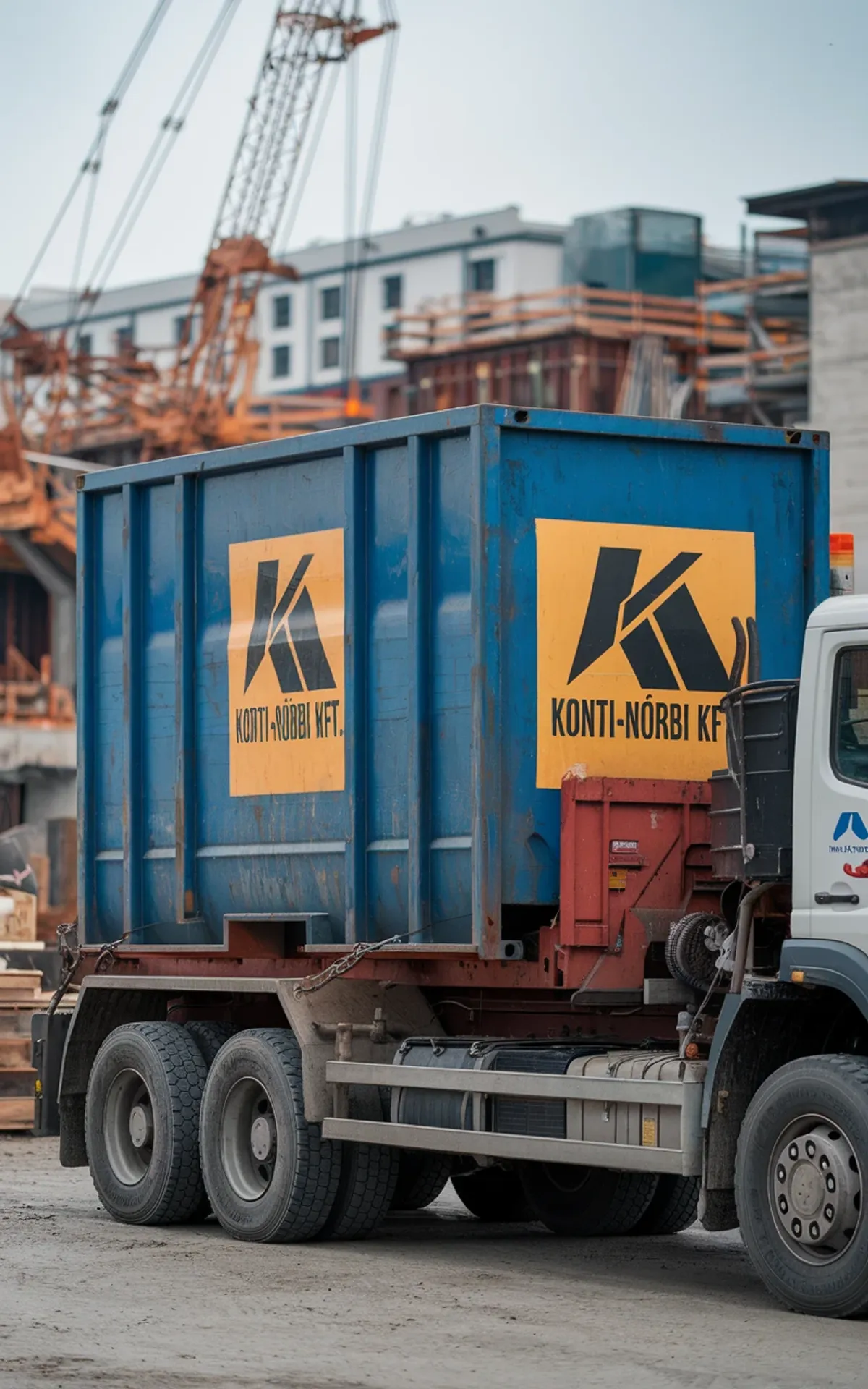 24 órás konténer kiszállítás Veszprémben - Konti-Norbi Kft.