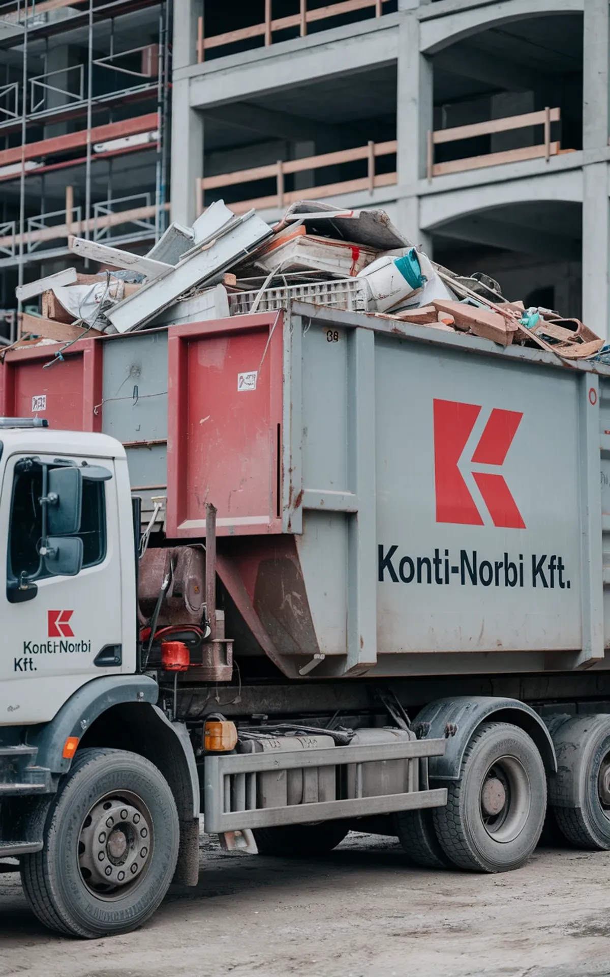 Válaszd a Konti-Norbi konténer bérlést építési törmelékhez Veszprémben!