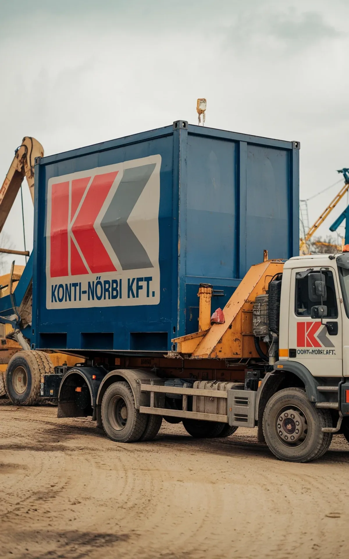 Express konténer szolgáltatás a Konti-Norbitól Veszprémben